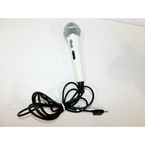 iRig Voice Smartphone / Tablet Mic IK Multimeadia White Karaoke Microphone - Picture 2 of 7